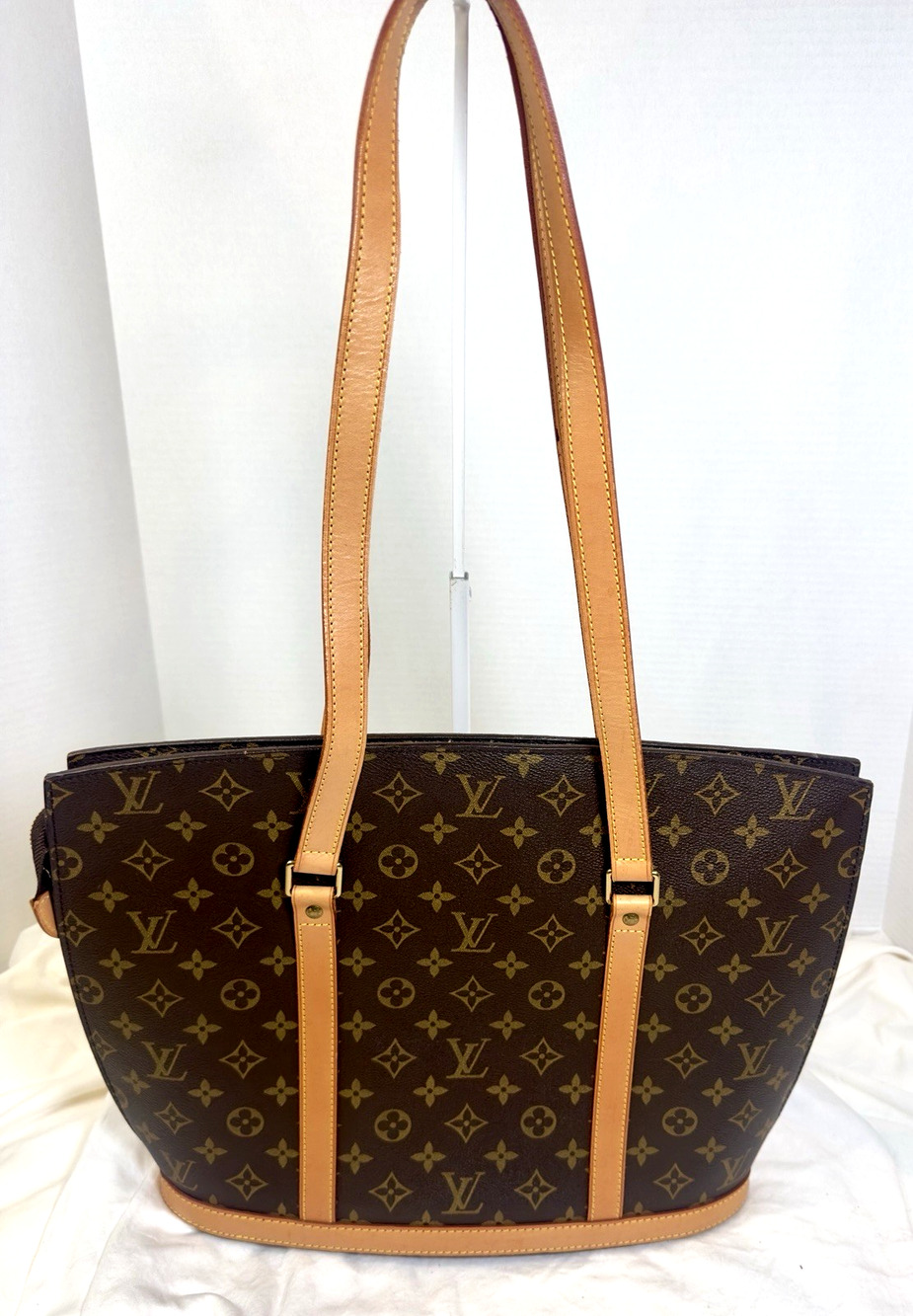 Louis Vuitton Babylone Tote Brown Canvas ~ includes LV dust bag and COA ~